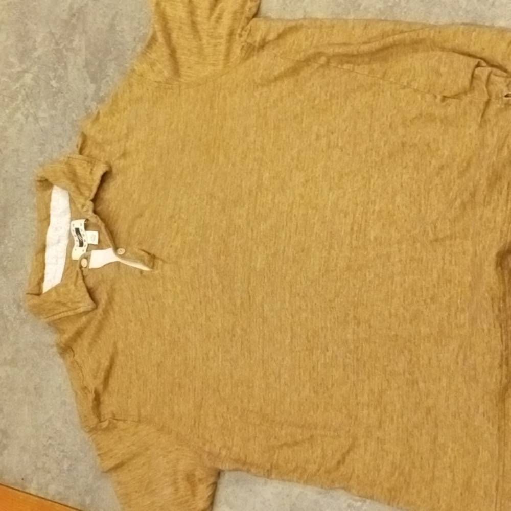 Linen polo shirt